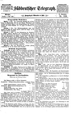 Süddeutscher Telegraph Dienstag 4. Mai 1869