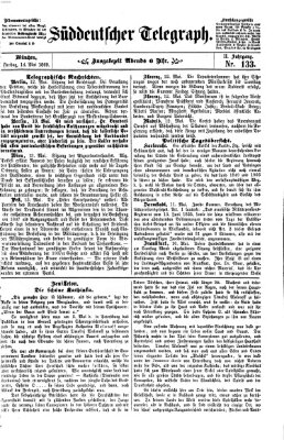 Süddeutscher Telegraph Freitag 14. Mai 1869