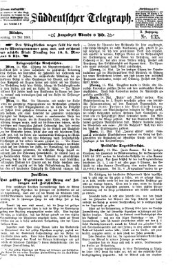 Süddeutscher Telegraph Sonntag 16. Mai 1869