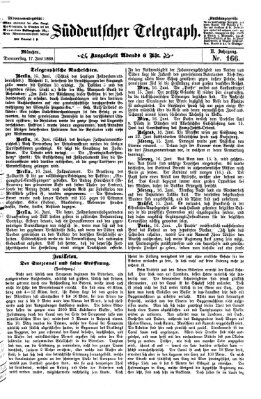 Süddeutscher Telegraph Donnerstag 17. Juni 1869