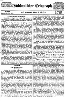 Süddeutscher Telegraph Sonntag 15. August 1869