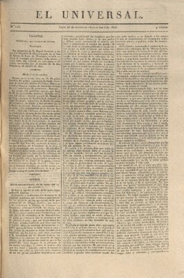 El Universal Montag 16. Oktober 1820