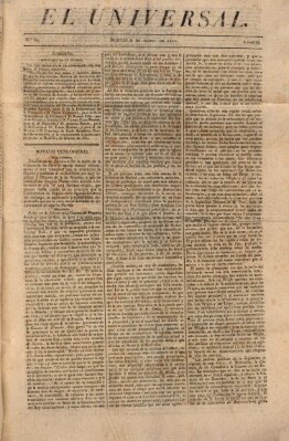 El Universal Dienstag 6. März 1821