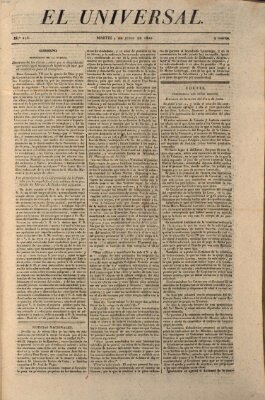 El Universal Dienstag 5. Juni 1821