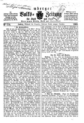 Amberger Volks-Zeitung für Stadt und Land Mittwoch 30. Dezember 1868