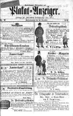 Pfälzische Volkszeitung Sonntag 16. Dezember 1866