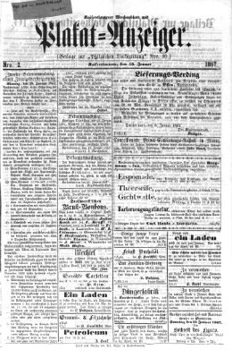 Pfälzische Volkszeitung Sonntag 13. Januar 1867