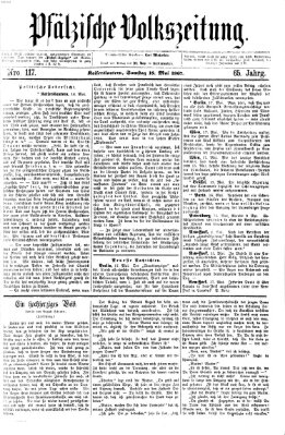 Pfälzische Volkszeitung Samstag 18. Mai 1867