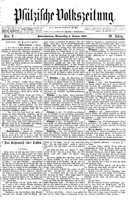 Pfälzische Volkszeitung Donnerstag 9. Januar 1868