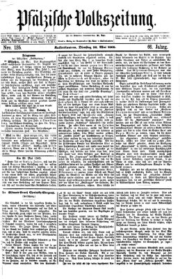 Pfälzische Volkszeitung Dienstag 26. Mai 1868