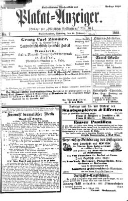 Pfälzische Volkszeitung Sonntag 16. Februar 1868