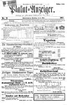 Pfälzische Volkszeitung Sonntag 3. Mai 1868