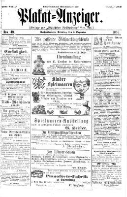 Pfälzische Volkszeitung Sonntag 6. Dezember 1868