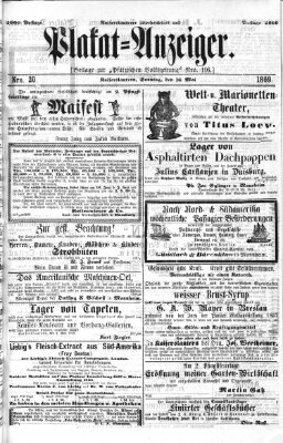 Pfälzische Volkszeitung Sonntag 16. Mai 1869