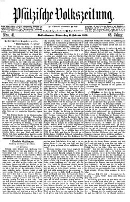 Pfälzische Volkszeitung Donnerstag 17. Februar 1870