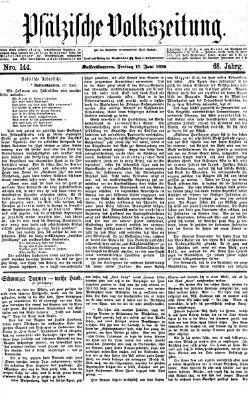 Pfälzische Volkszeitung Freitag 17. Juni 1870