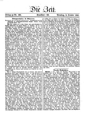 Die Zeit Dienstag 8. Oktober 1861