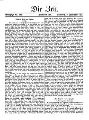 Die Zeit Mittwoch 6. November 1861