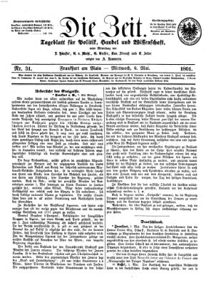 Die Zeit Mittwoch 8. Mai 1861