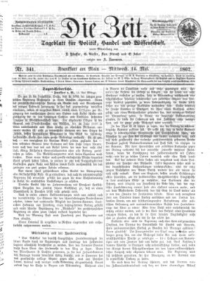 Die Zeit Mittwoch 14. Mai 1862