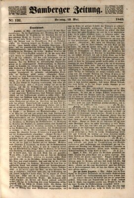 Bamberger Zeitung Sonntag 13. Mai 1849