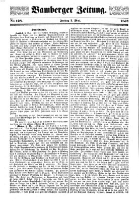 Bamberger Zeitung Freitag 7. Mai 1852