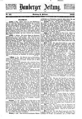 Bamberger Zeitung Sonntag 6. Februar 1853