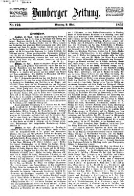 Bamberger Zeitung Montag 2. Mai 1853