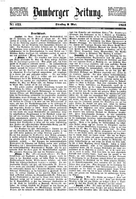 Bamberger Zeitung Dienstag 3. Mai 1853