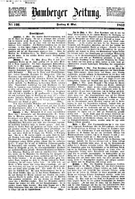 Bamberger Zeitung Freitag 6. Mai 1853