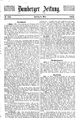 Bamberger Zeitung Freitag 5. Mai 1854