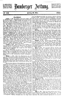 Bamberger Zeitung Freitag 19. Mai 1854