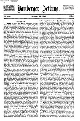 Bamberger Zeitung Montag 29. Mai 1854