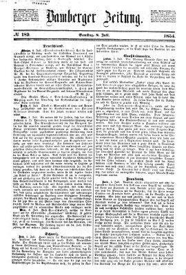 Bamberger Zeitung Samstag 8. Juli 1854