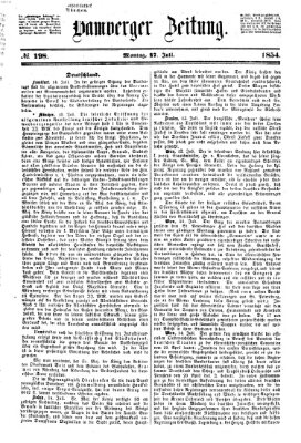 Bamberger Zeitung Montag 17. Juli 1854