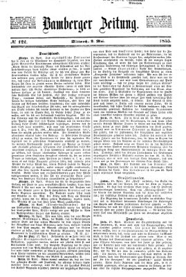 Bamberger Zeitung Mittwoch 2. Mai 1855