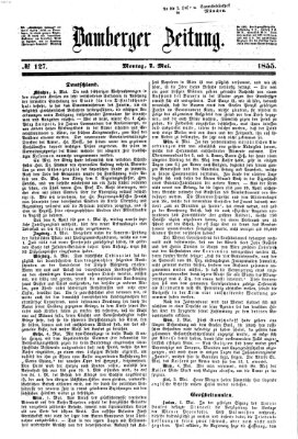 Bamberger Zeitung Montag 7. Mai 1855