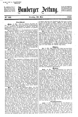 Bamberger Zeitung Dienstag 22. Mai 1855