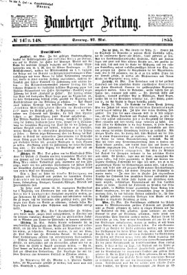 Bamberger Zeitung Sonntag 27. Mai 1855