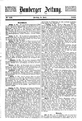 Bamberger Zeitung Freitag 1. Juni 1855