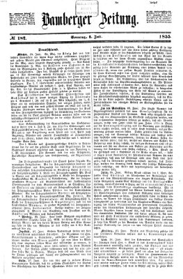 Bamberger Zeitung Sonntag 1. Juli 1855