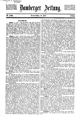 Bamberger Zeitung Donnerstag 5. Juli 1855