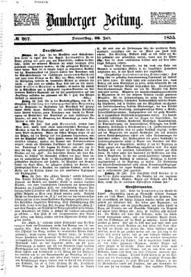 Bamberger Zeitung Thursday 26. July 1855