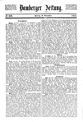 Bamberger Zeitung Freitag 2. November 1855