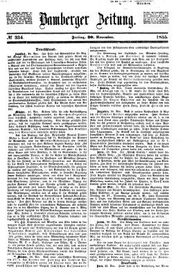 Bamberger Zeitung Freitag 30. November 1855