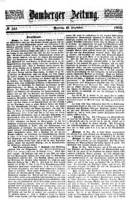 Bamberger Zeitung Montag 17. Dezember 1855