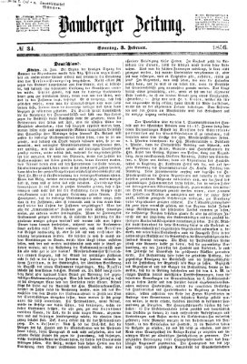 Bamberger Zeitung Sonntag 3. Februar 1856