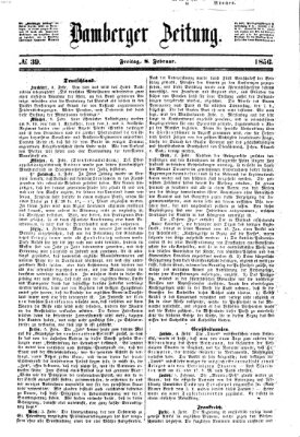 Bamberger Zeitung Freitag 8. Februar 1856