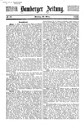 Bamberger Zeitung Montag 17. März 1856