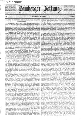 Bamberger Zeitung Dienstag 6. Mai 1856